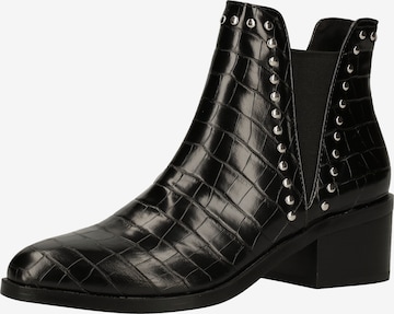 STEVE MADDEN Chelsea Boots in Black: front