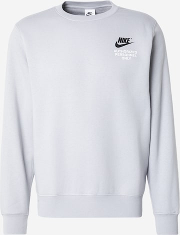 Nike Sportswear Sweatshirt 'CLUB' i grå: forside