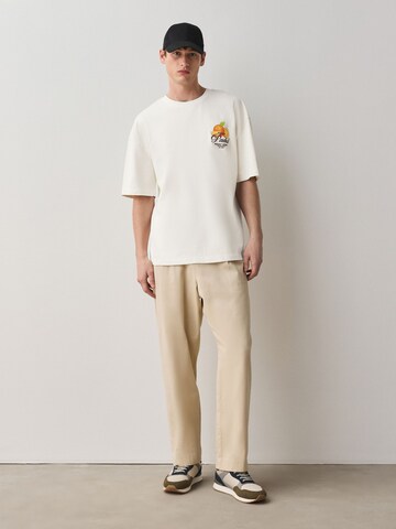 T-Shirt Next en blanc