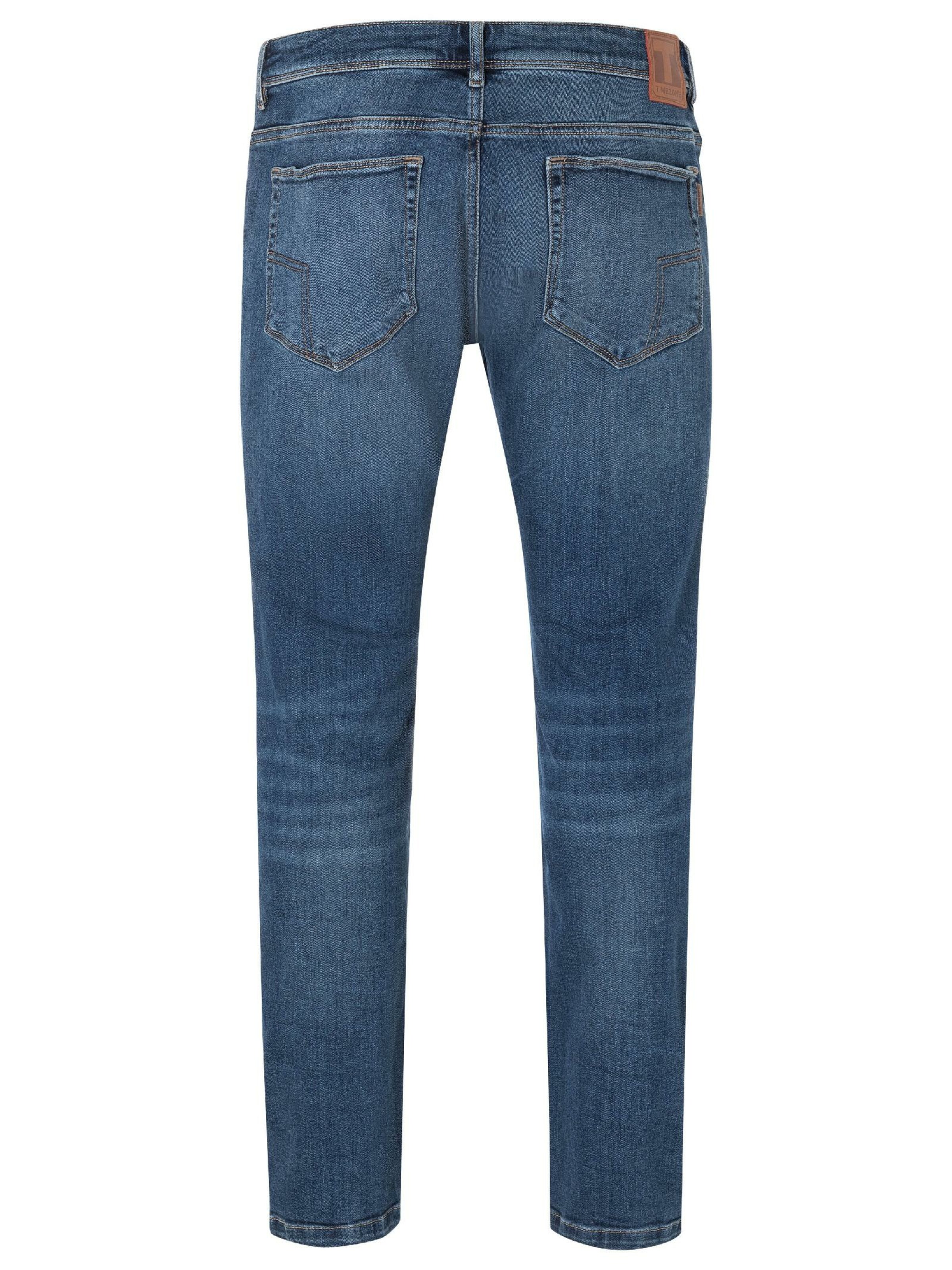 TIMEZONE Slimfit Jeans 'Eduardo' in Blau