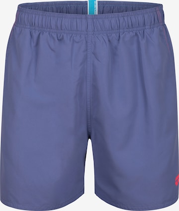 ARENA Beach Short 'FUNDAMENTALS' in Blau: predná strana