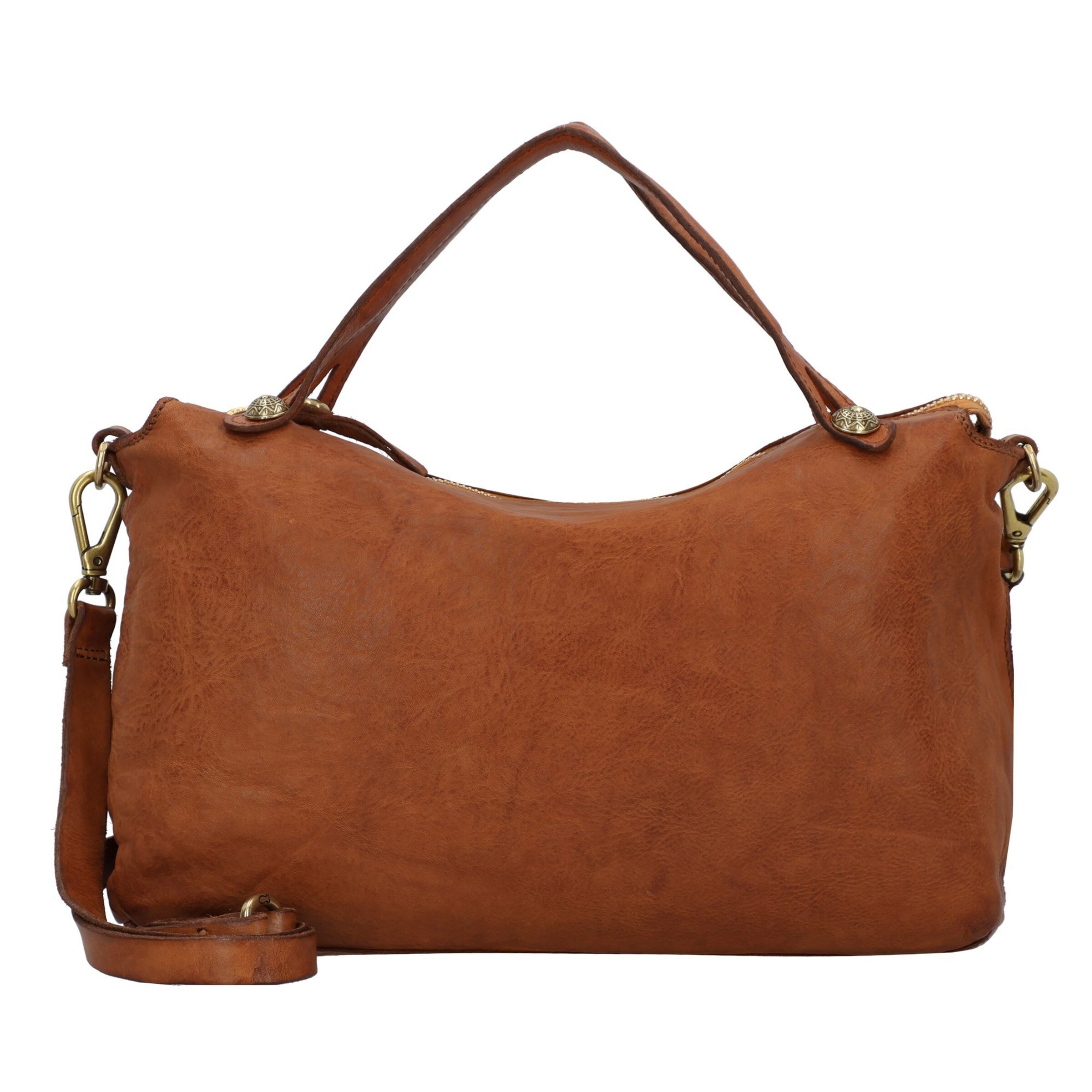 Campomaggi Shoulder bag 'Melissa' in Brown: front