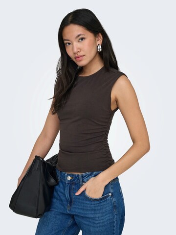 ONLY Топ 'ONLMIRA' в кафяво