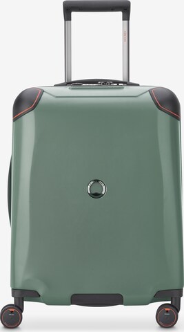 Delsey Paris Trolley in Groen: voorkant