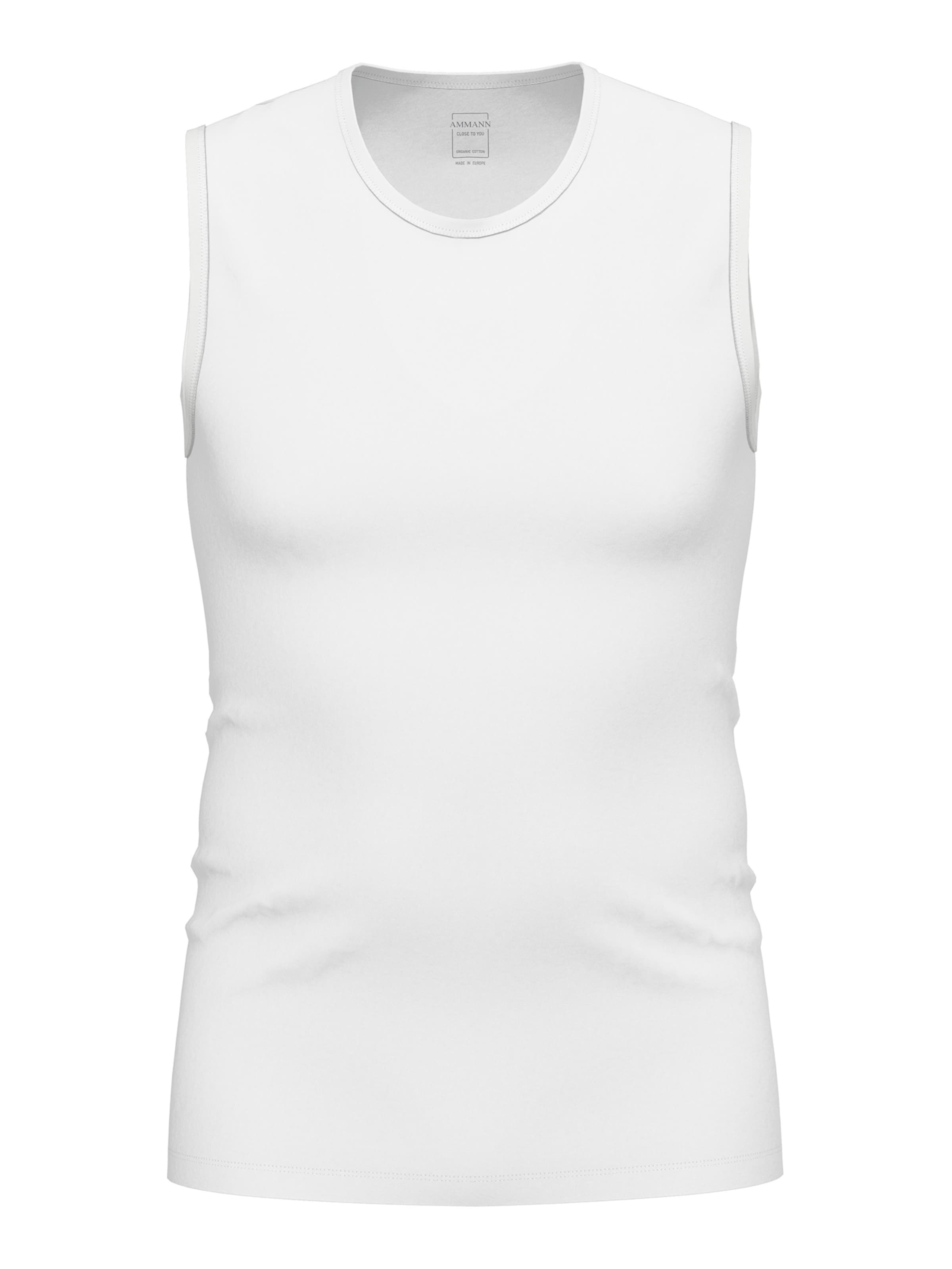 Maillot de corps ' Close To You ' Ammann en blanc : devant