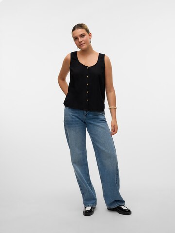 Chemisier 'VMBumpy' VERO MODA en noir