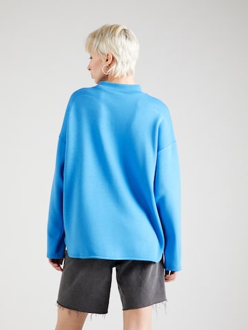 MSCH COPENHAGEN Sweatshirt 'Petua Ima' i blå
