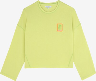 Scalpers Sweatshirt in hellgrün / orange / rosa, Produktansicht