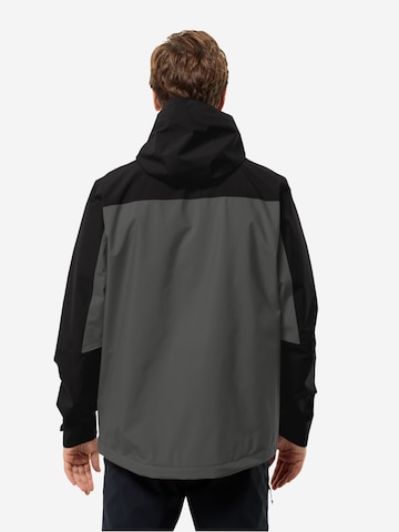 JACK WOLFSKIN Outdoor jacket 'Weiltal' in Black