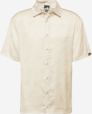 ELLESSE Comfort fit Button Up Shirt 'Capri' in Beige: front