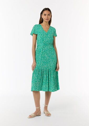 Robe comma casual identity en vert : devant