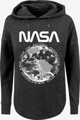 Sweat-shirt 'NASA Planet Earth' F4NT4STIC en gris : devant