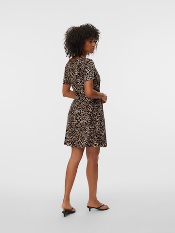 VERO MODA Kleid in Braun