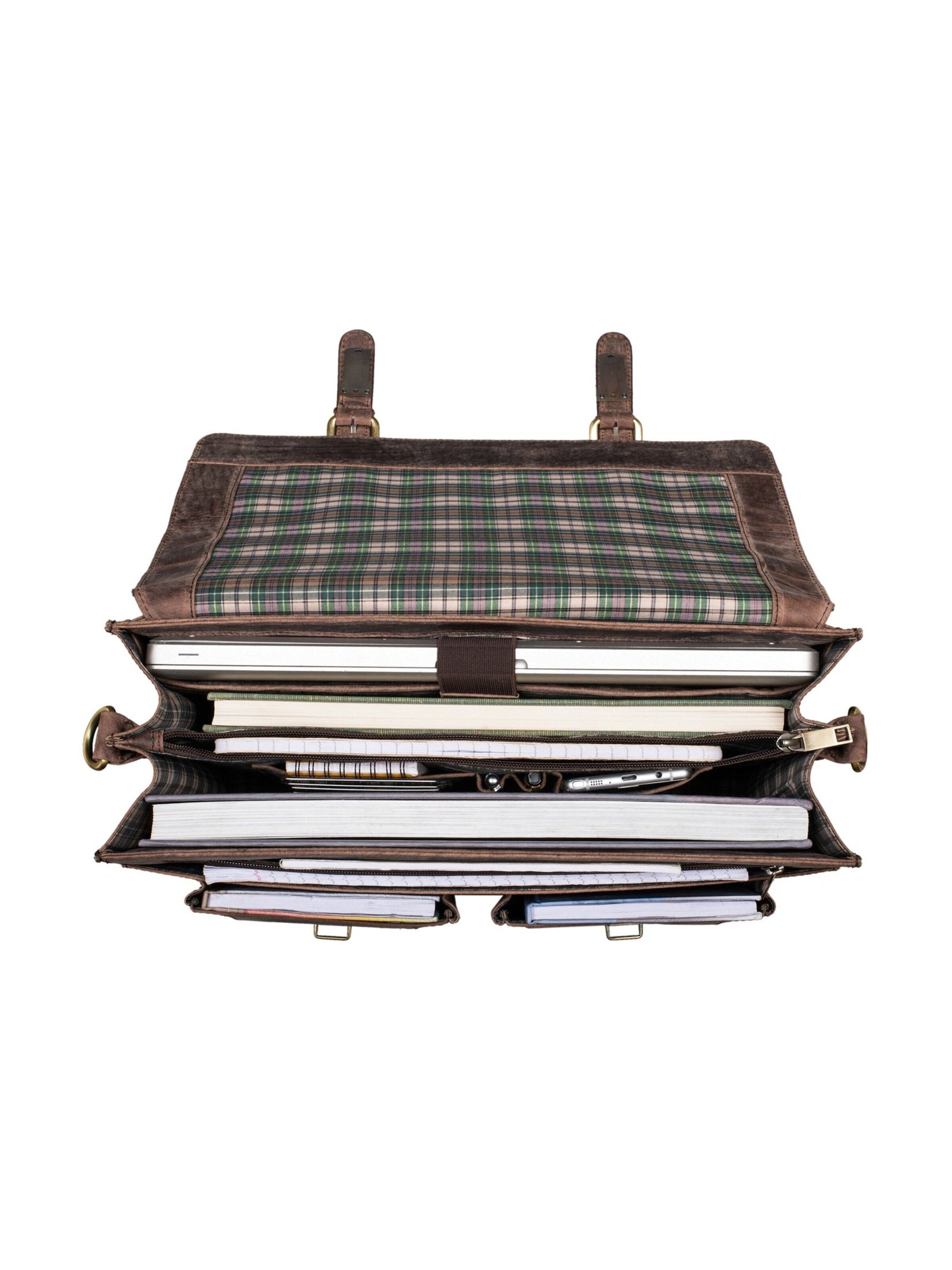 Benthill Briefcase in Brown
