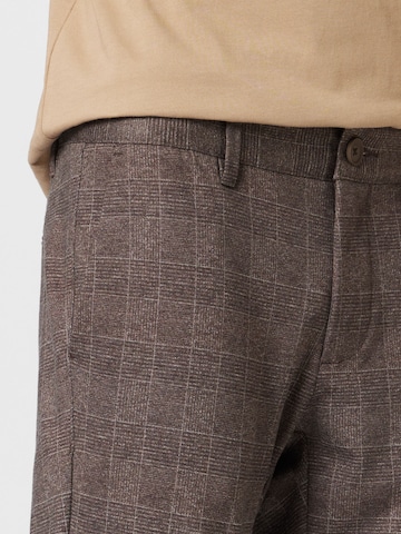 Slimfit Pantaloni chino 'Mark' di Only & Sons in marrone