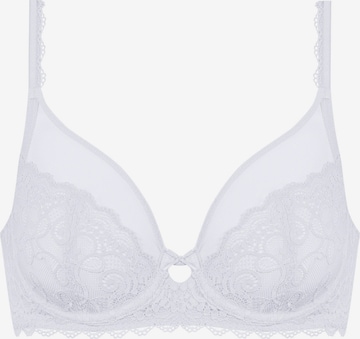 Mey Bralette Bra in White: front