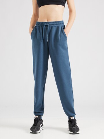 Effilé Pantalon de sport ONLY PLAY en bleu : devant