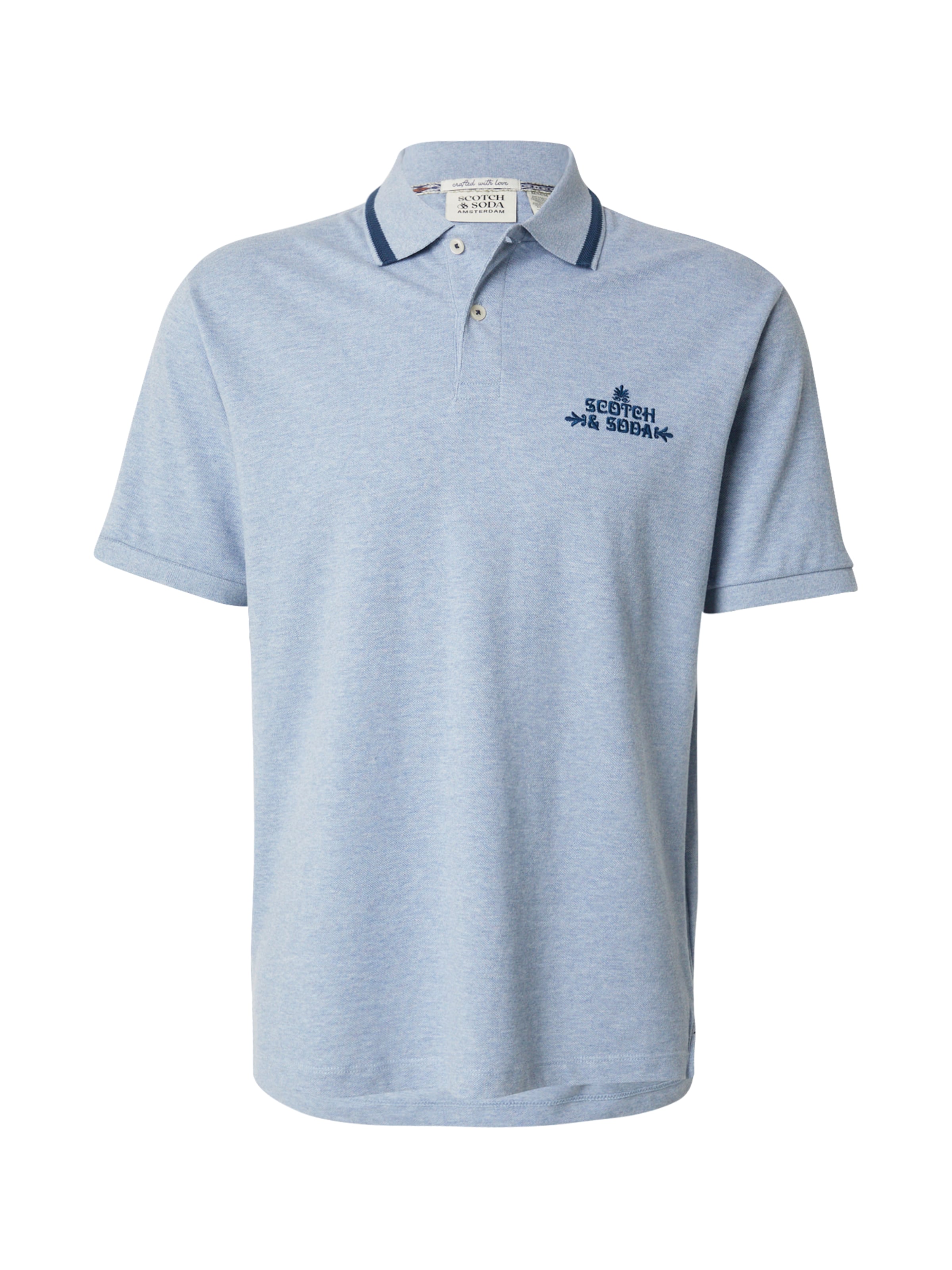 SCOTCH & SODA Póló - kék: elől