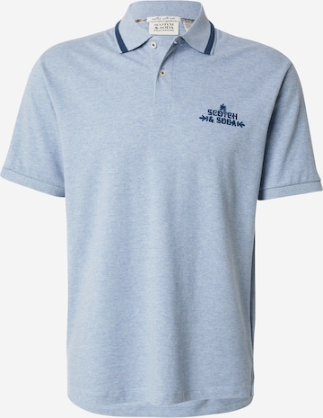 SCOTCH & SODA Póló - kék: elől