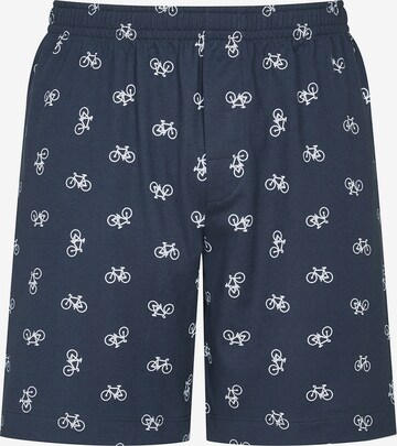 Pantalon de pyjama Mey en bleu : devant