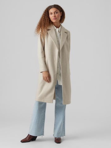 VERO MODA Between-Seasons Coat 'FORTUNEAYA' in Beige