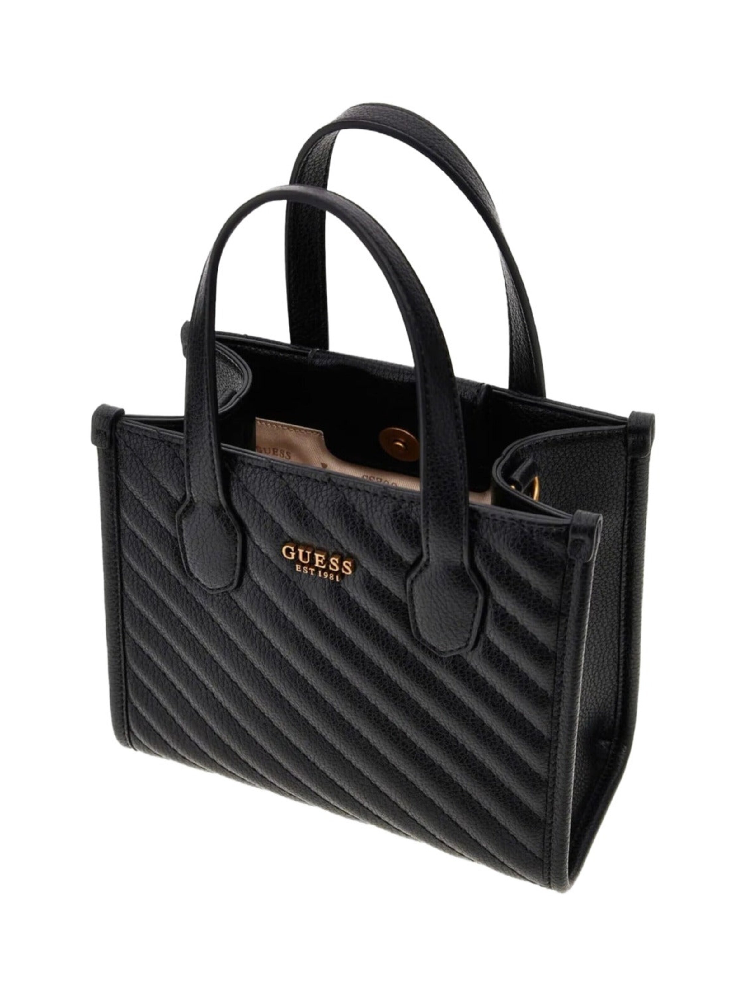 GUESS Handtasche 'Silvana'‌ in Schwarz
