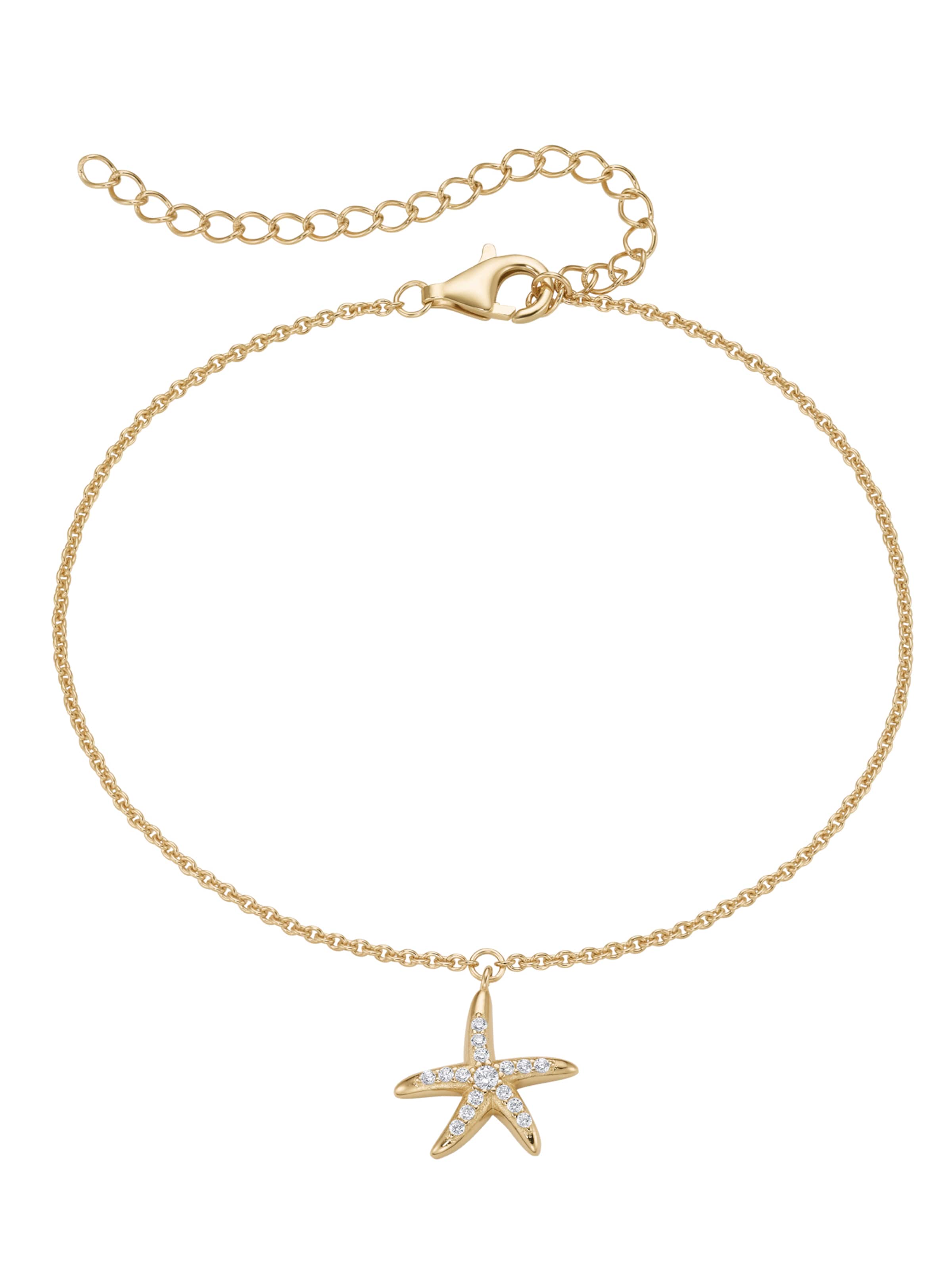 Smart Jewel Voetsieraden in Goud: voorkant