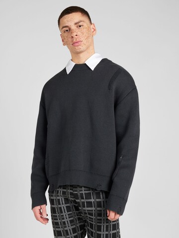 WEEKDAY - Pullover 'Daniel' em cinzento: frente