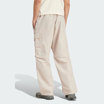 ADIDAS ORIGINALS Wide Leg Hose in Beige