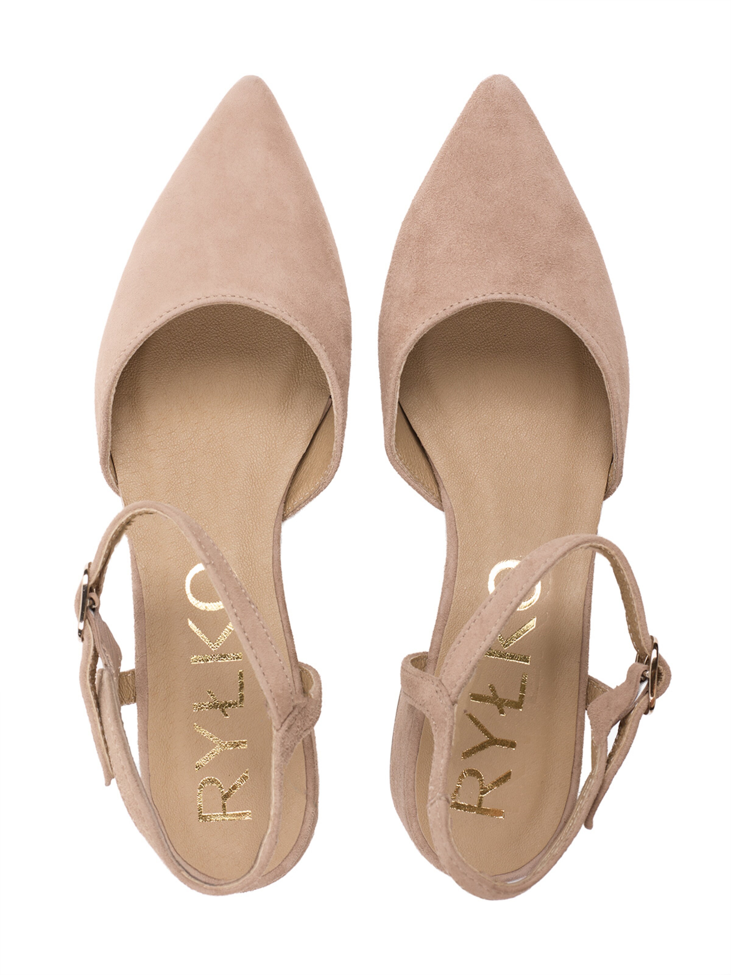 Décolleté sling di RYLKO in beige