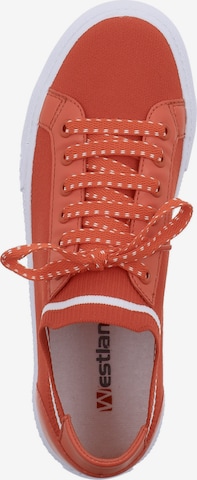 Westland Sneaker 'Swan' in Rot