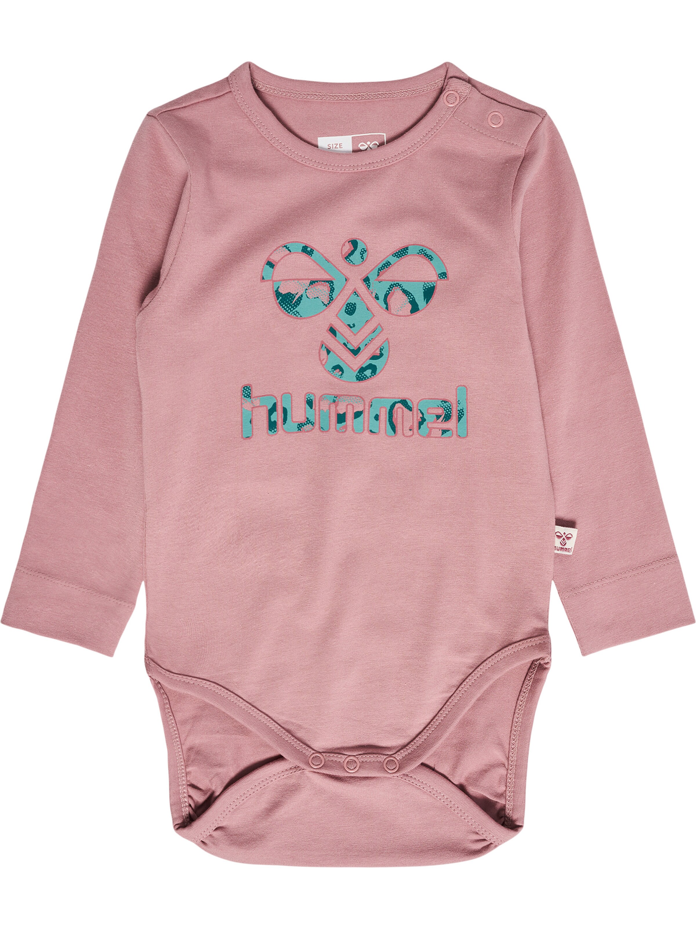 Hummel Rompertje/body in Roze: voorkant