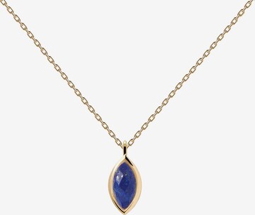 P D PAOLA Necklace in Blue: front
