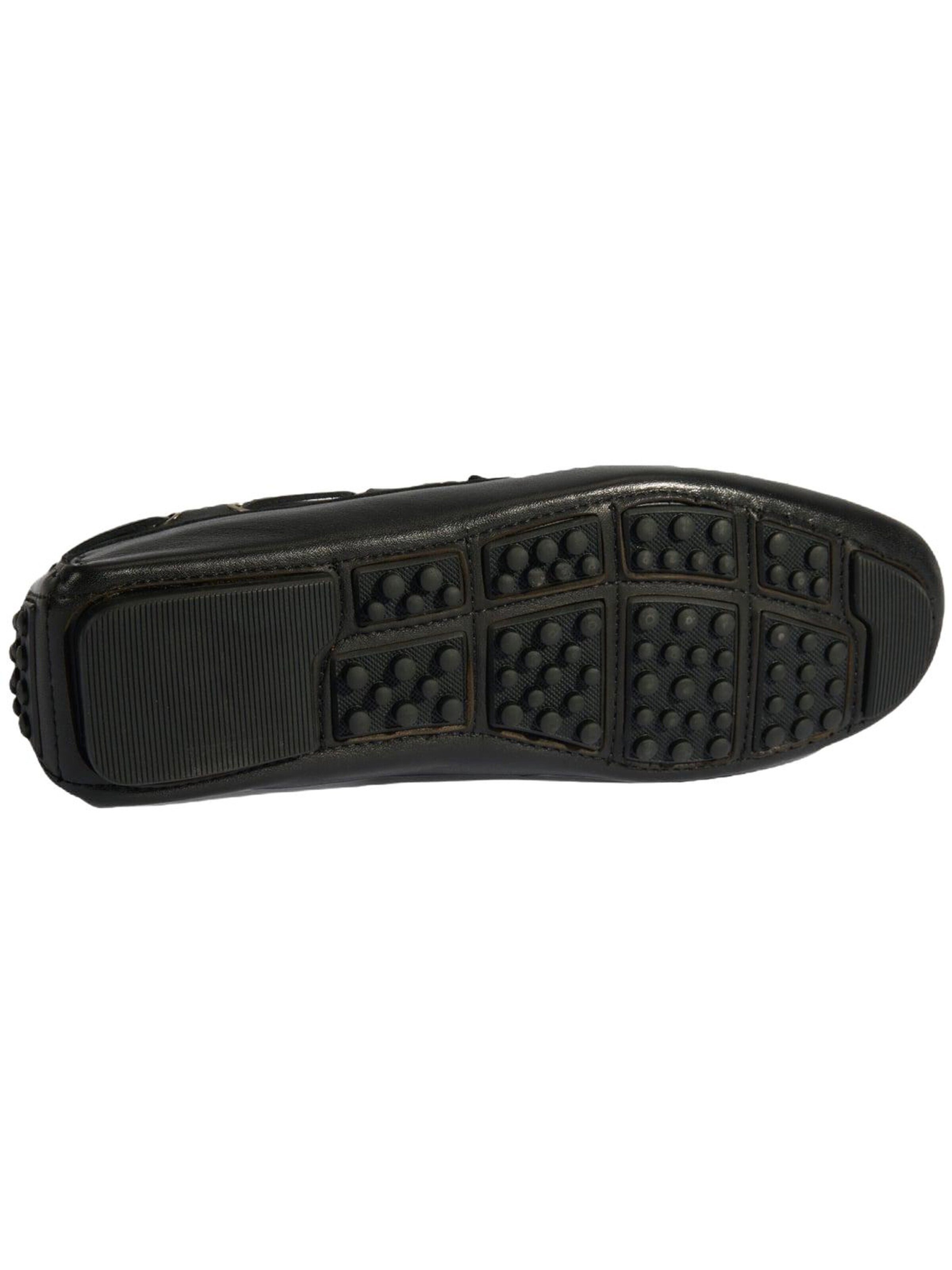 Desa Moccasins 'Slip-Ons' in Black