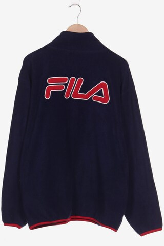FILA Sweatshirt & Zip-Up Hoodie in M-L in Blue