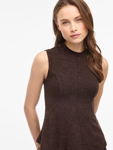 VILA - Top 'VIAnni' en marrón