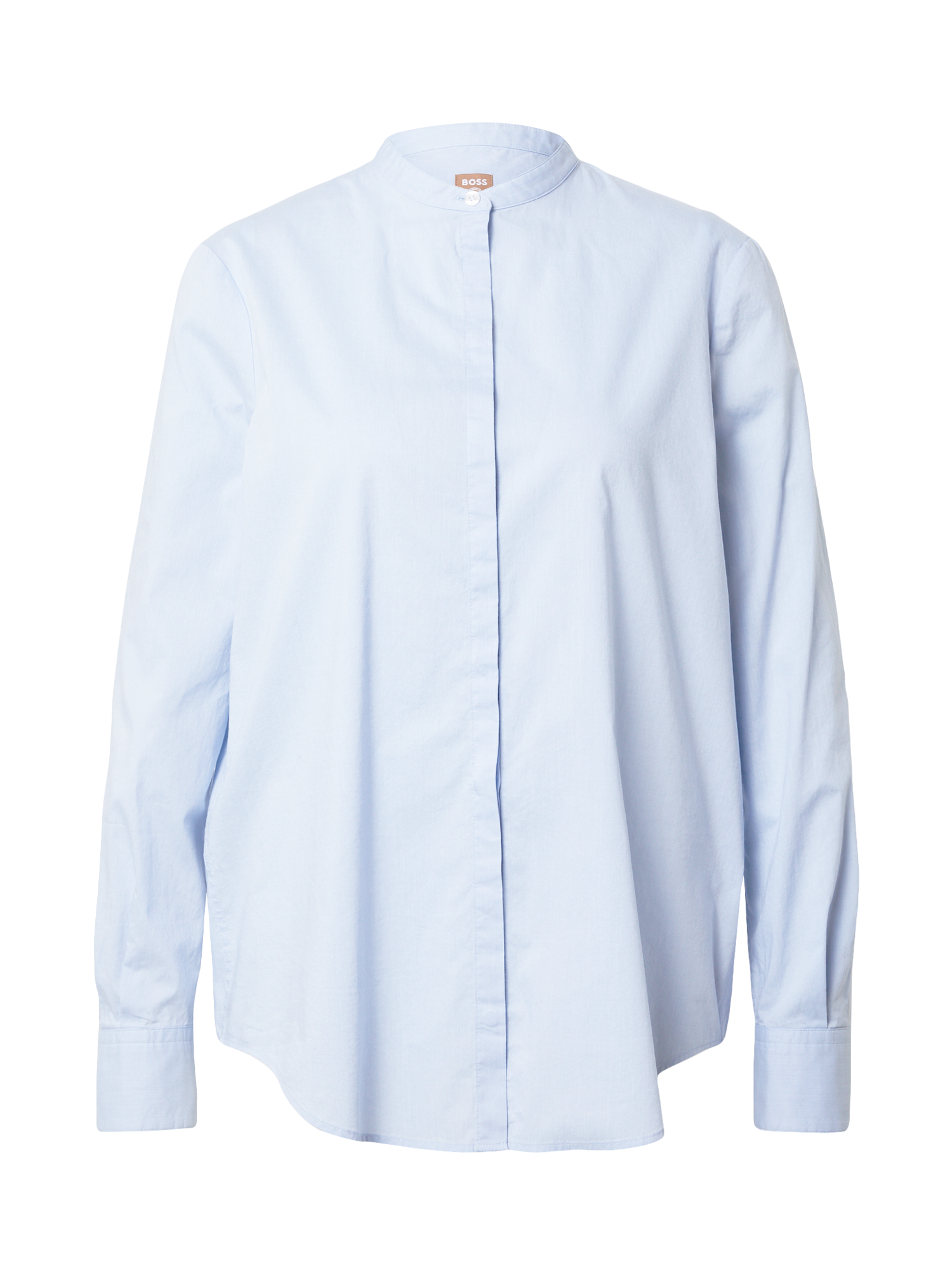 Abbigliamento Taglie comode BOSS Casual Camicia da donna Befelize in Blu Chiaro 