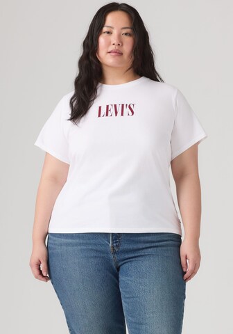 Levi's® Plus Shirt in White: front