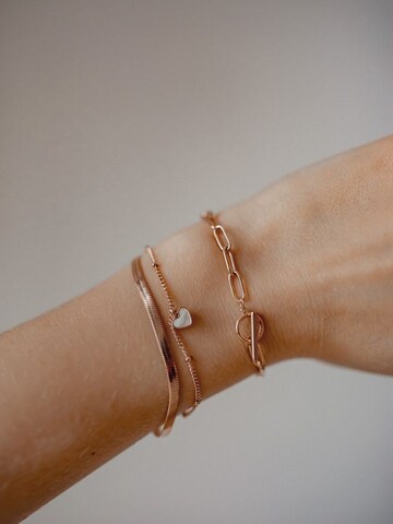Bracelet 'Serpentine' Hey Happiness en or