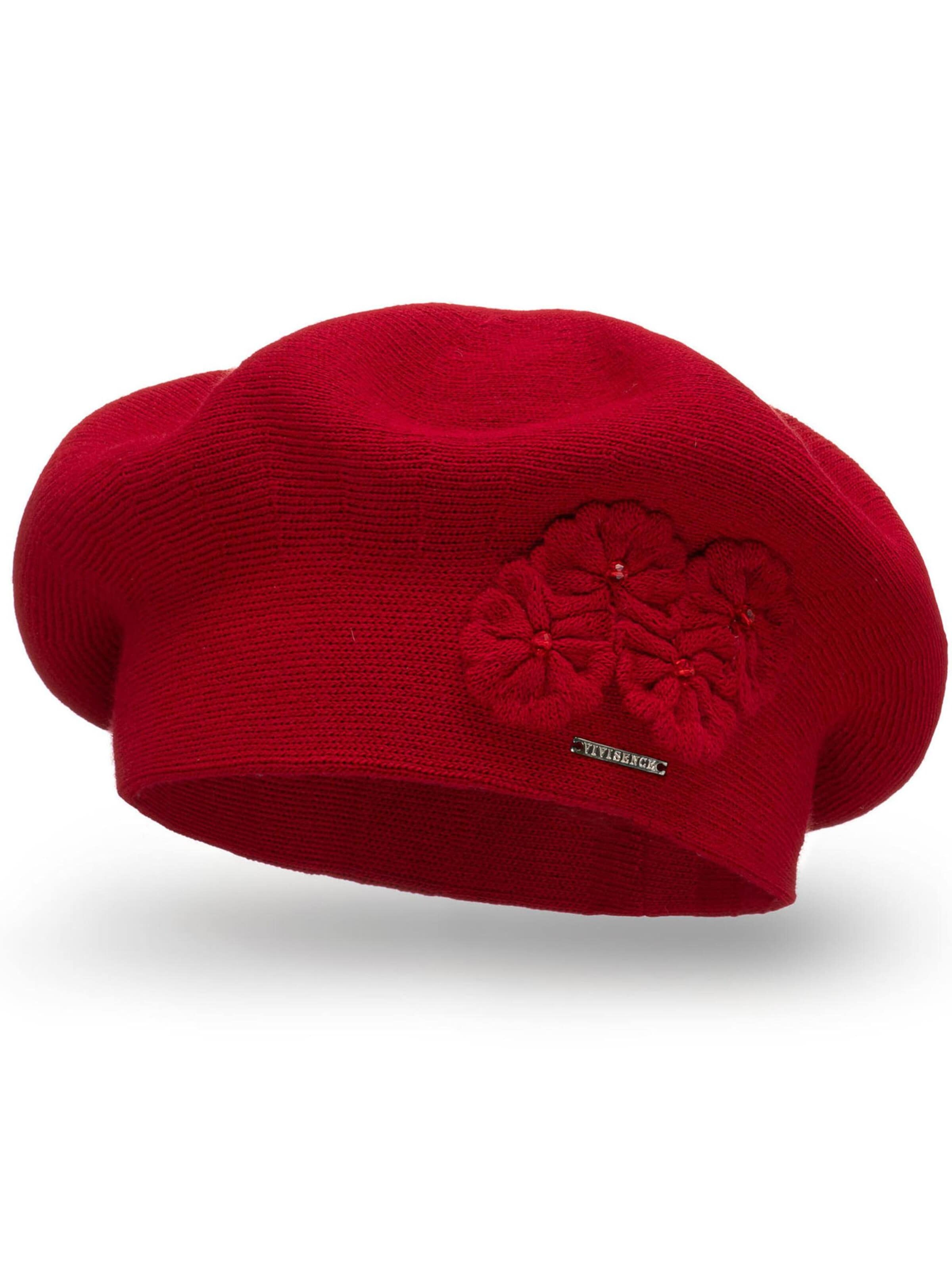 Vivisence Hoed in Rood: voorkant