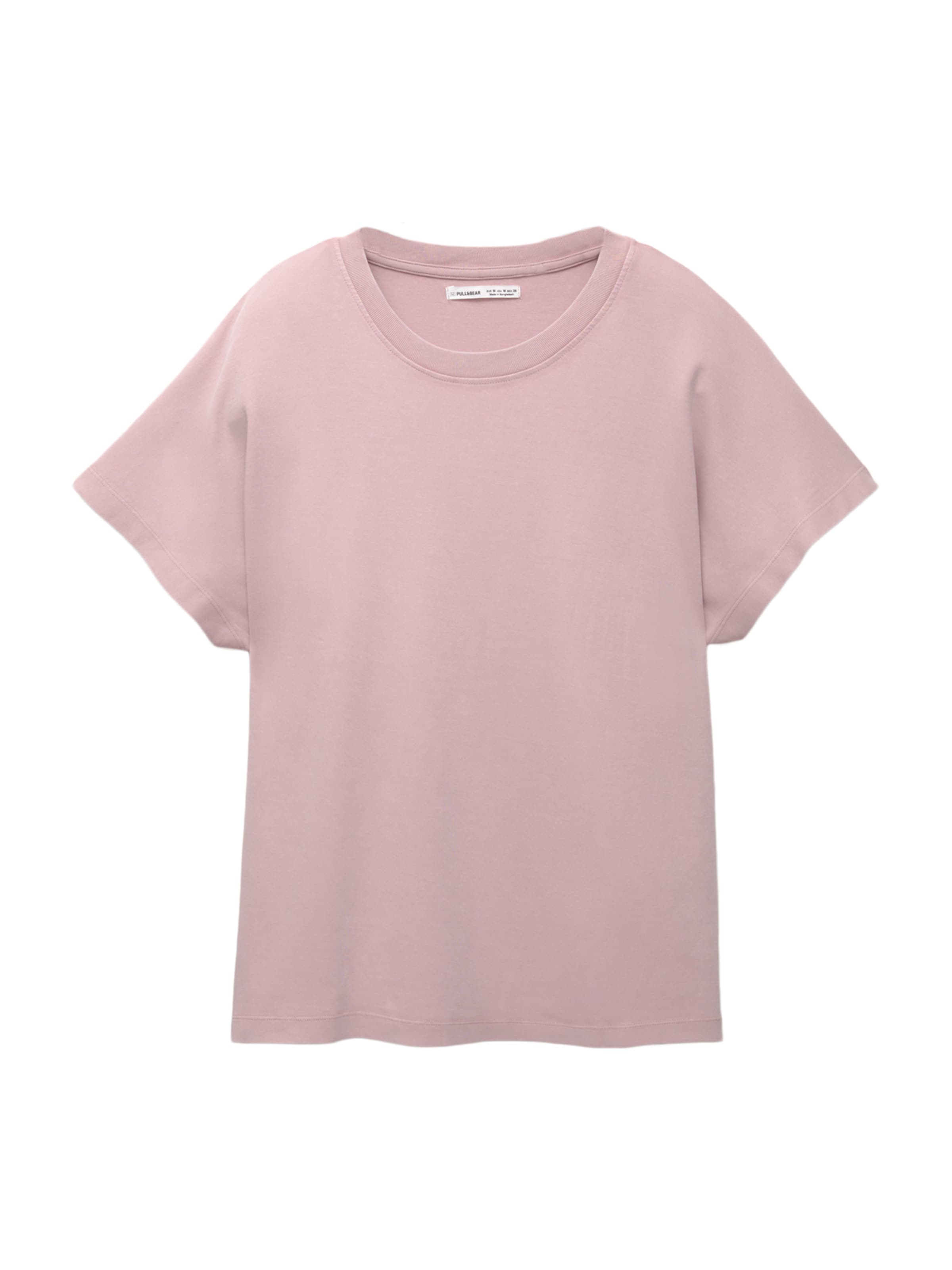 Pull&Bear Shirt in Pink: front