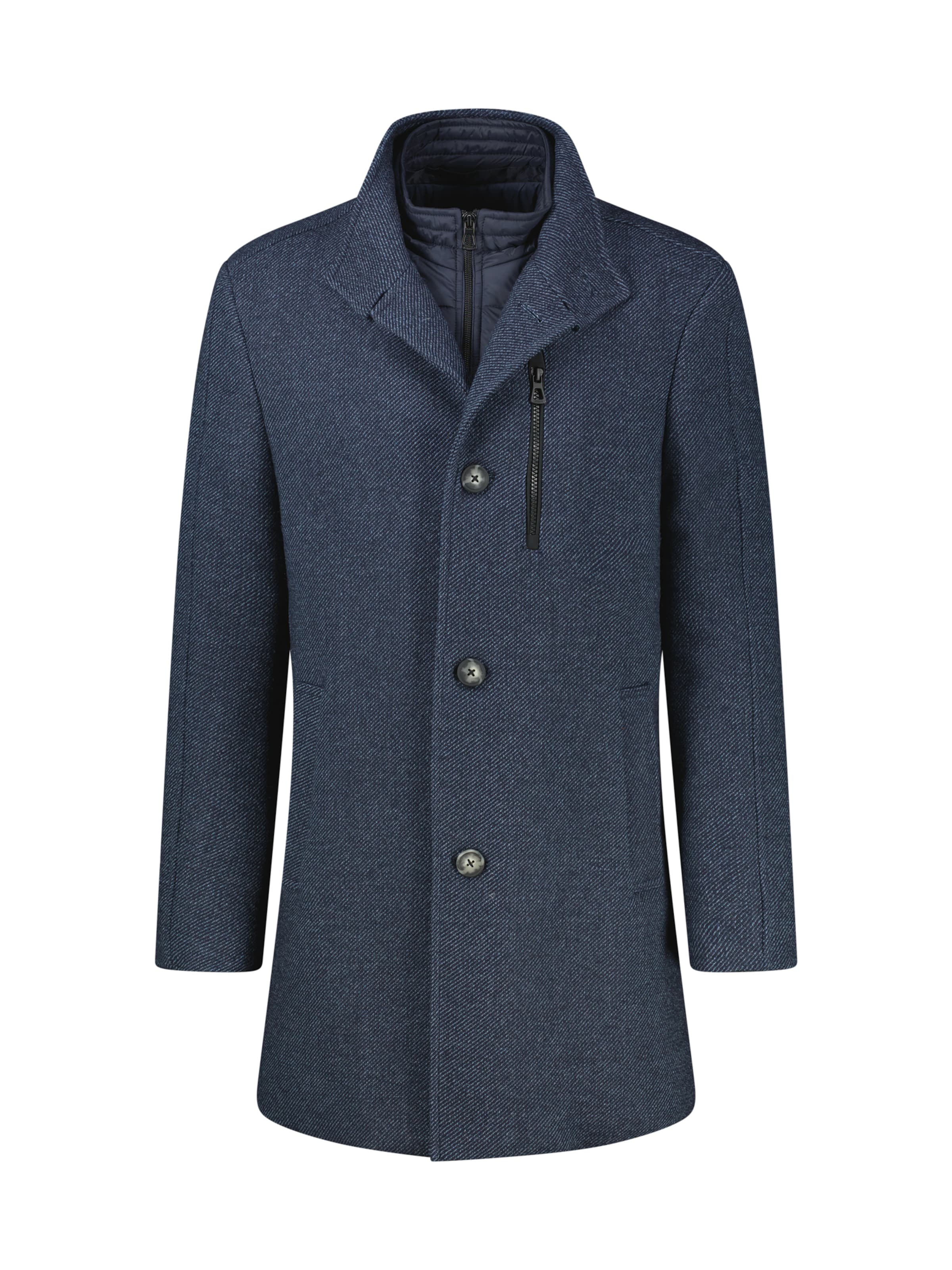 LERROS Between-Seasons Coat in Blue: front
