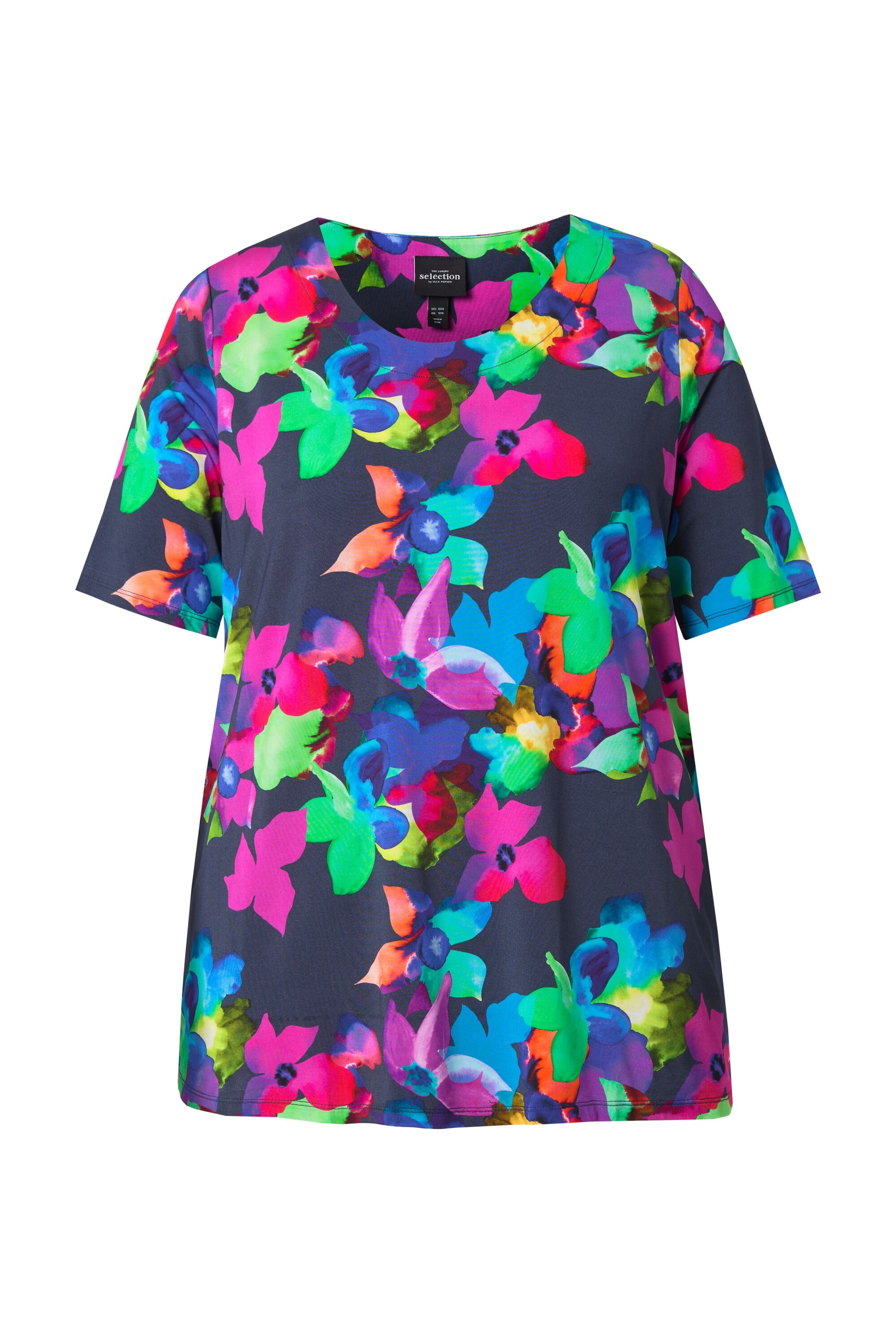 Ulla Popken Shirt in Blau: Vorderseite