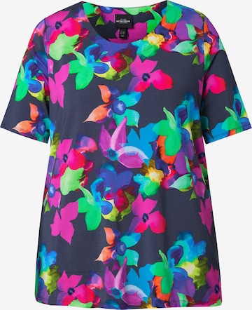 Ulla Popken Shirt in Blau: Vorderseite