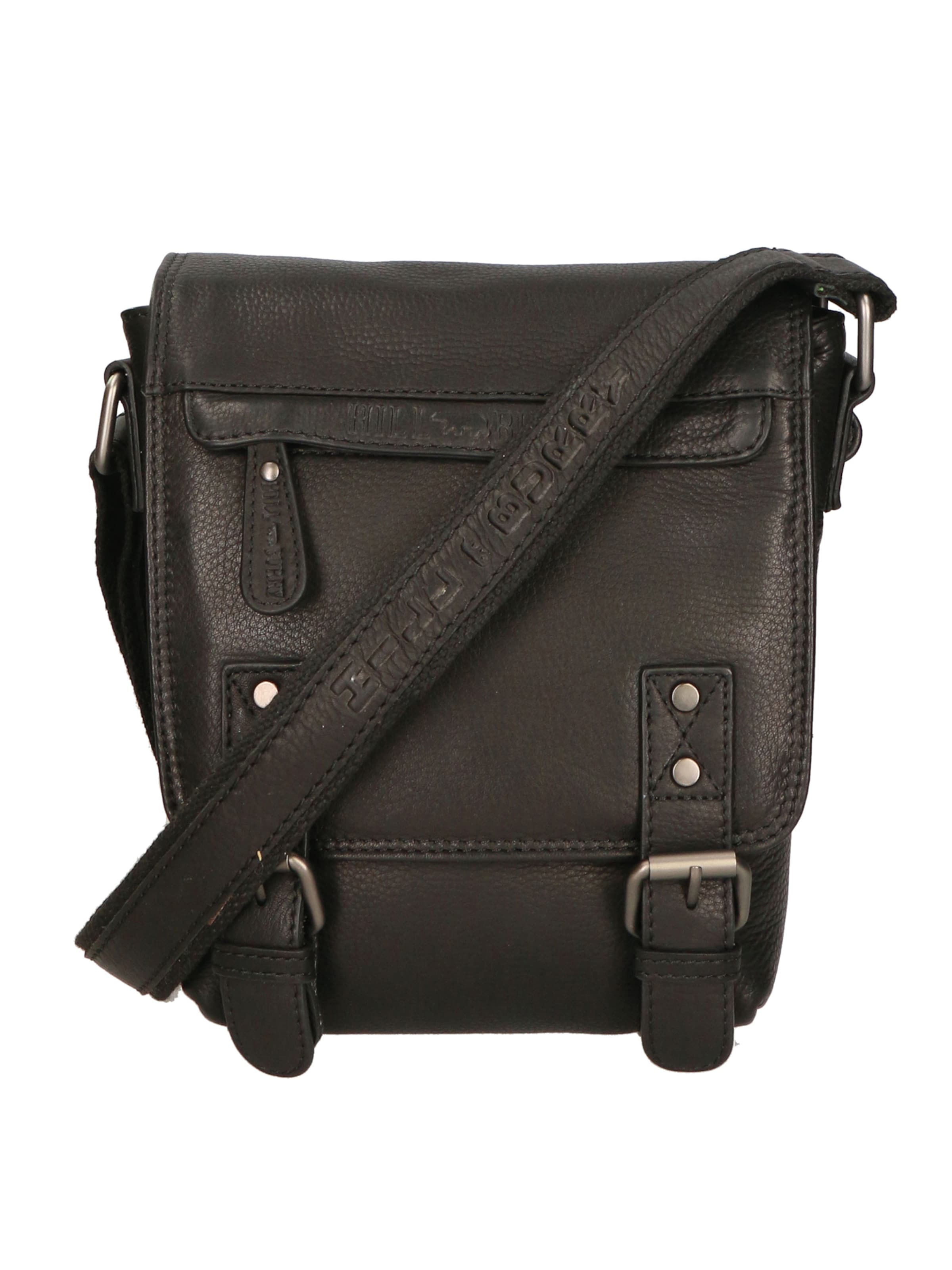 HILL BURRY Crossbody bag in Black: front