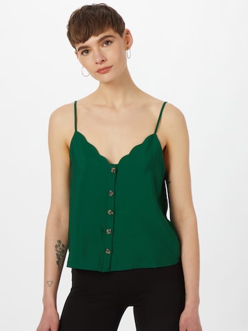 ABOUT YOU Top 'Samantha' in Green: front