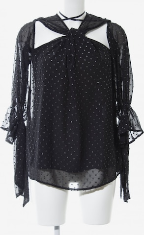 Bardot Langarm-Bluse in XS in Black: front