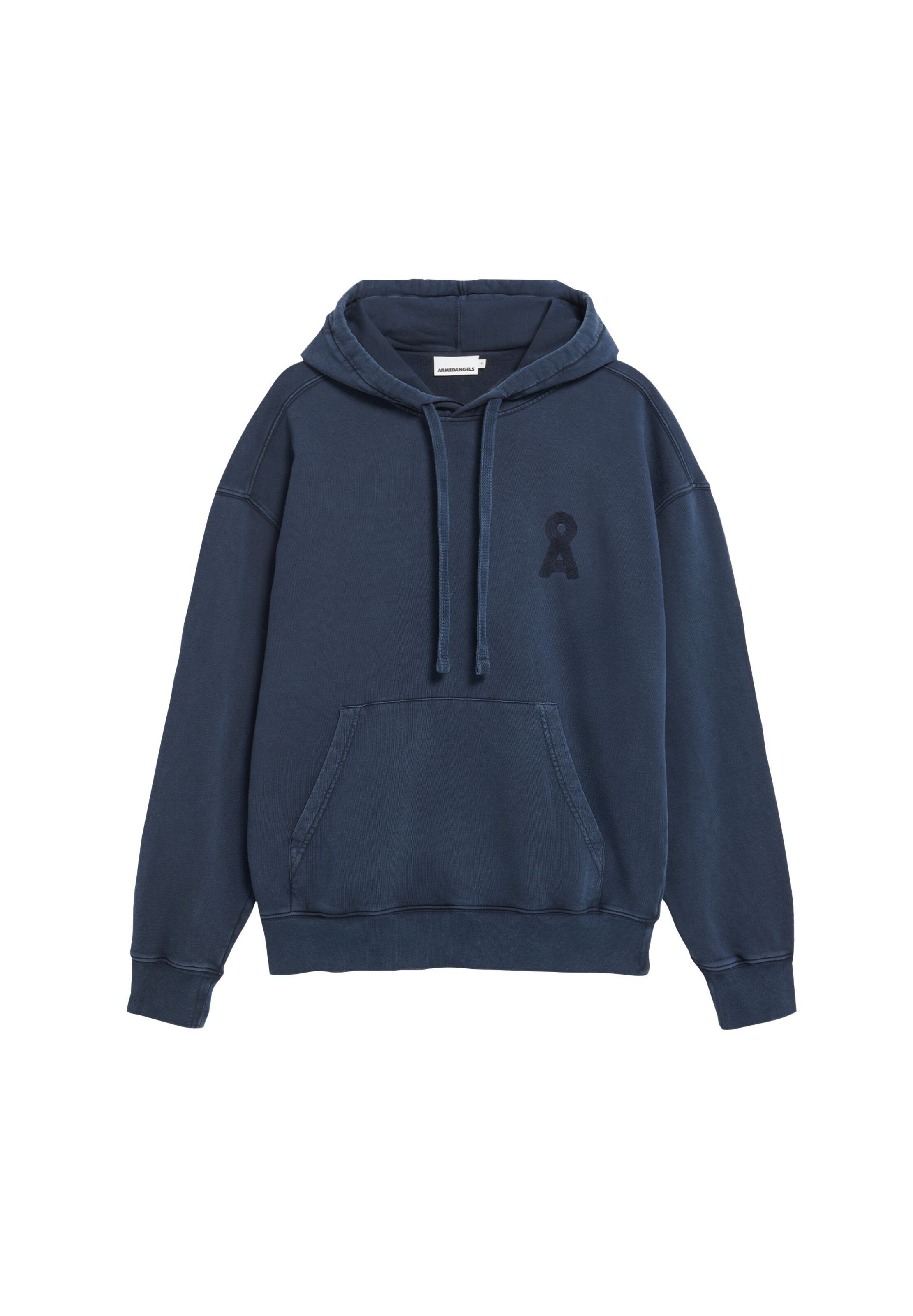 ARMEDANGELS Kapuzenpullover in Blau: Vorderseite