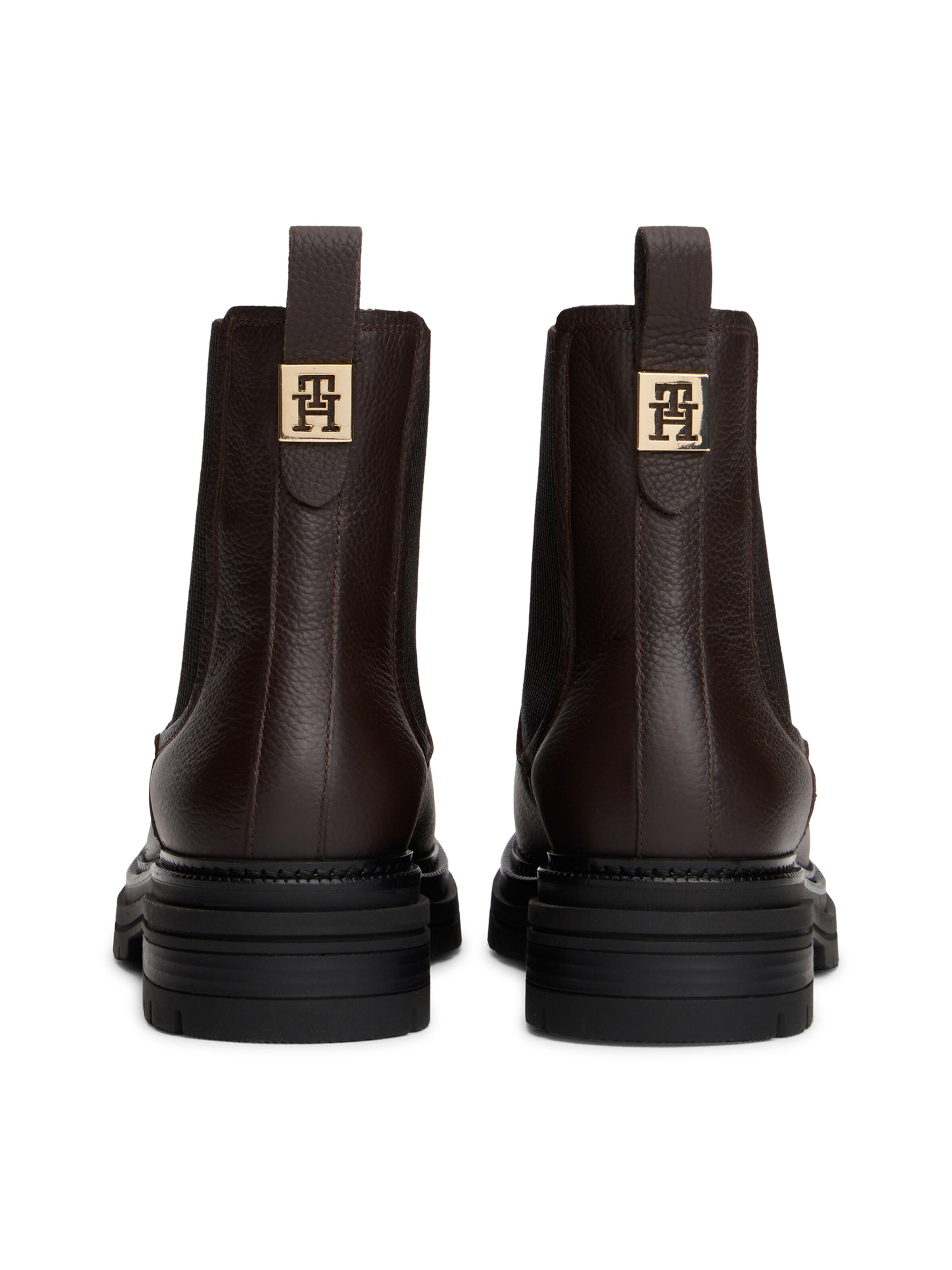 TOMMY HILFIGER Ботинки челси в Коричневый