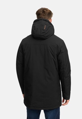 INDICODE JEANS Winterjas 'INBenyot' in Zwart
